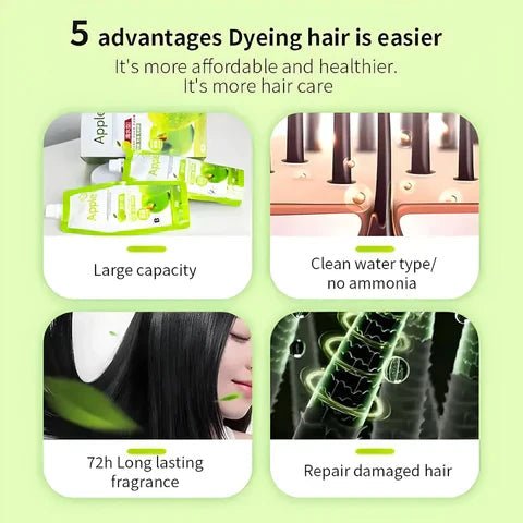 Apple Hair Color: Vibrant, Long-Lasting Color for Every Hair Type
