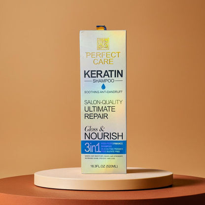 PERFECT CARE KERATIN SHAMPOO ULTIMATE REPAIR 520ML {ORIGINAL}