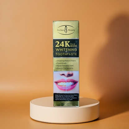 AICHUN BEAUTY 24K PURE GOLD WHITENING TOOTHPASTE